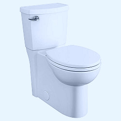 Amazon.com: American Standard 2988101.020 Cadet 3 FloWise 2-Piece 1.28 GPF  Single Flush Right Height Round Front Toilet with Concealed Trapway, White  : Everything Else